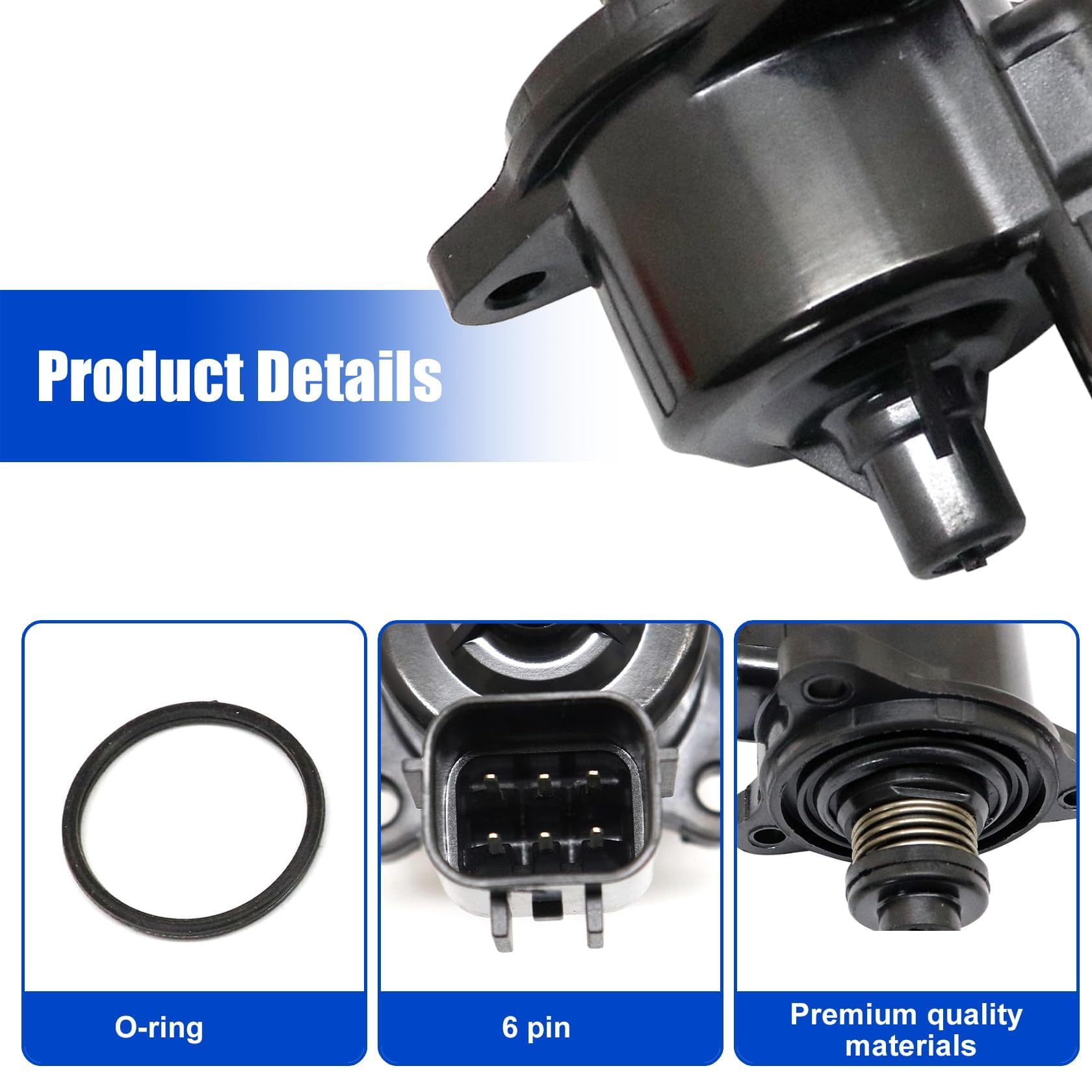 Amazon.com: FZJDSD Idle Air Control Sensor Valve Compatible with